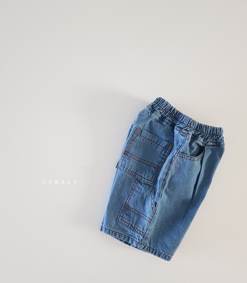 Cobalt - Korean Children Fashion - #kidsstore - Carpenter Shorts - 8