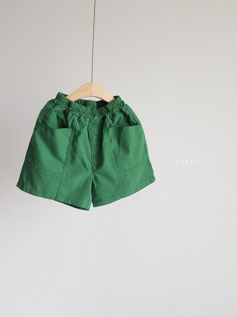 Cobalt - Korean Children Fashion - #stylishchildhood - Linen Pocket Shorts - 12