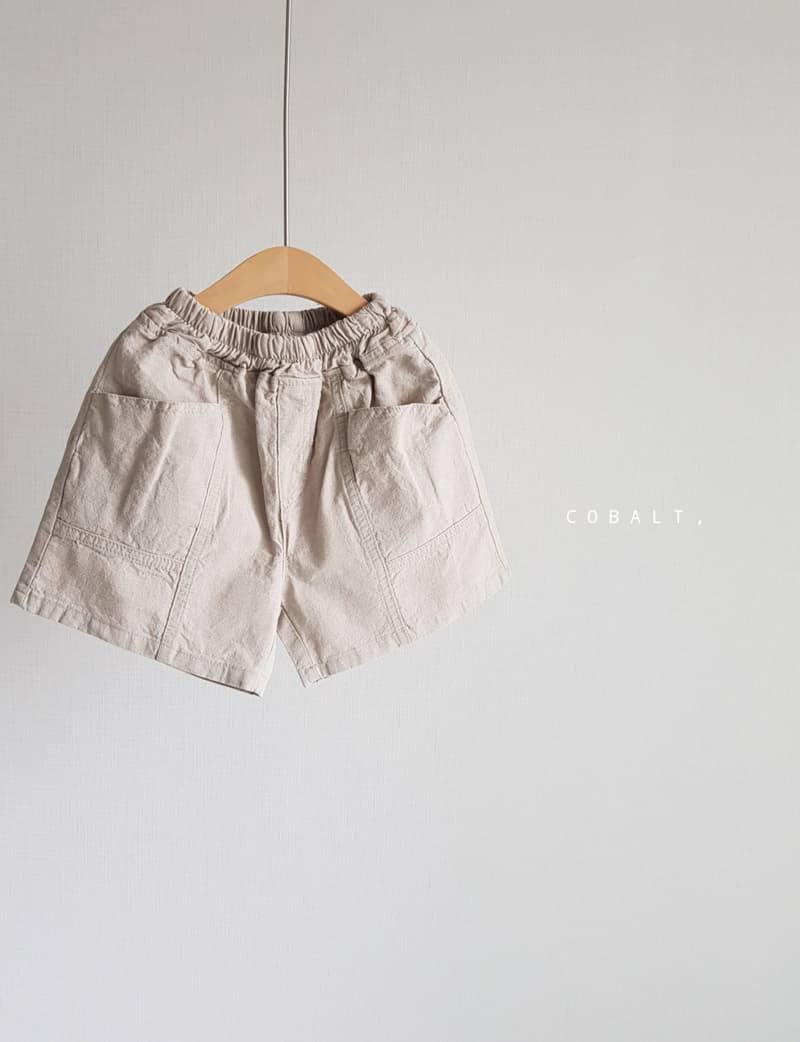 Cobalt - Korean Children Fashion - #todddlerfashion - Linen Pocket Shorts - 10