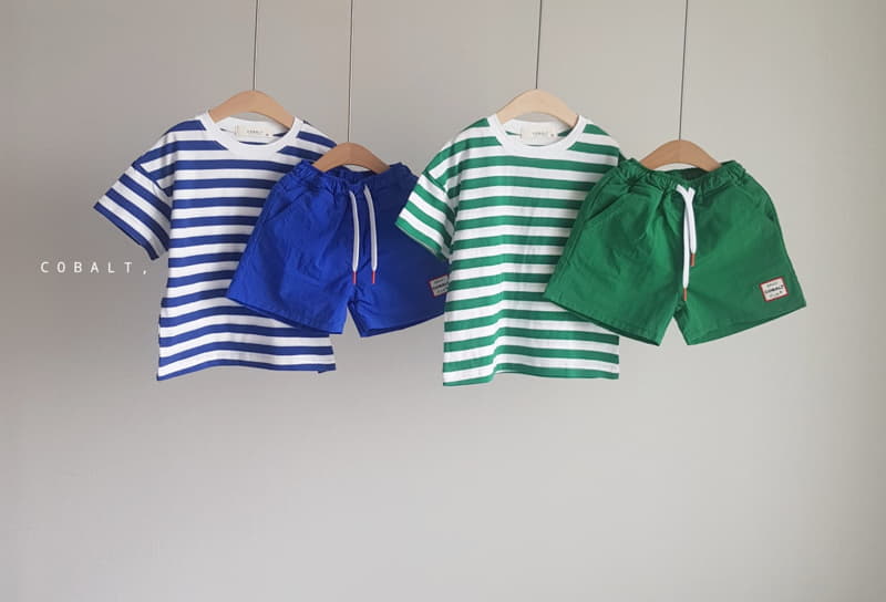 Cobalt - Korean Children Fashion - #toddlerclothing - Label St Tee - 10