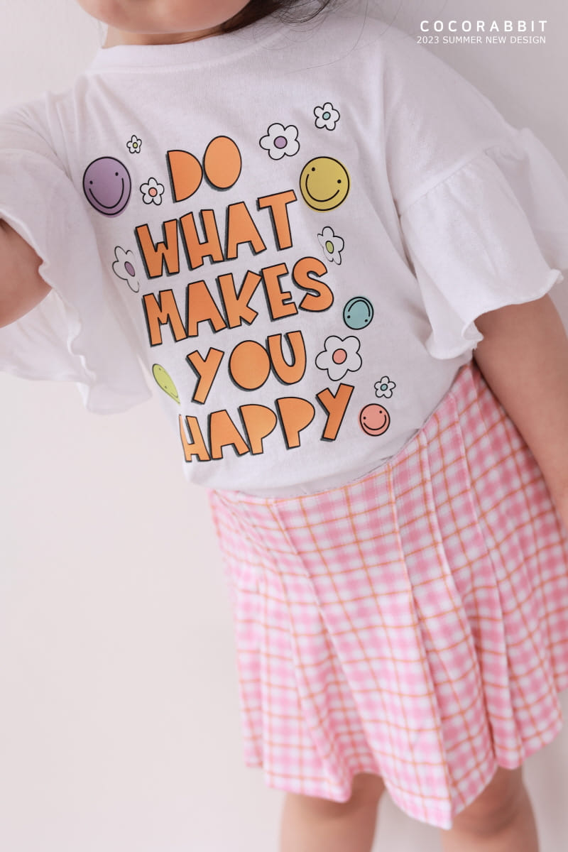 Coco Rabbit - Korean Children Fashion - #kidzfashiontrend - Happy Frill Tee - 4
