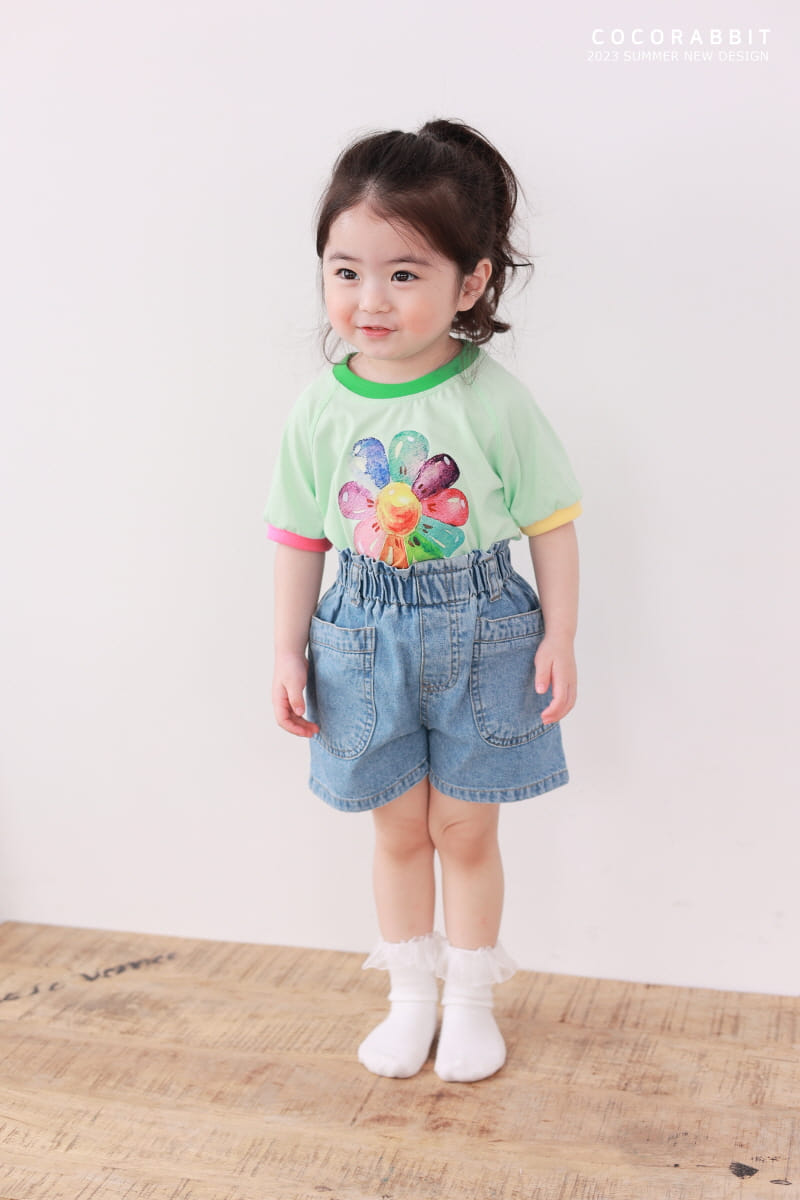 Coco Rabbit - Korean Children Fashion - #Kfashion4kids - Denim Pocket Pants - 8
