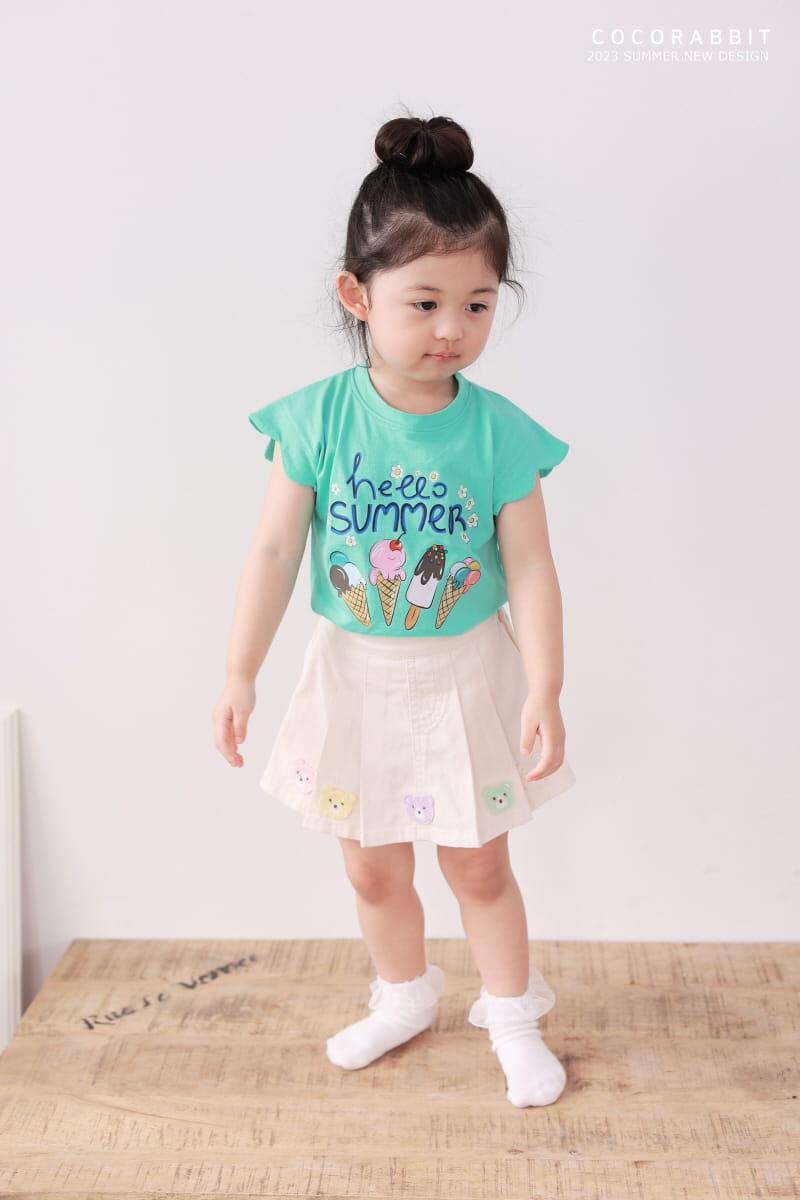 Coco Rabbit - Korean Children Fashion - #kidzfashiontrend - Summer Ice Cream Tee - 4