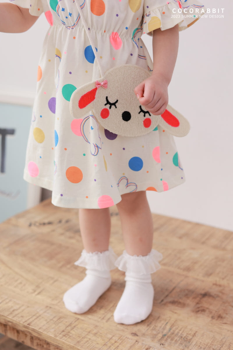 Coco Rabbit - Korean Children Fashion - #Kfashion4kids - Dot Rabbit One-piece - 9