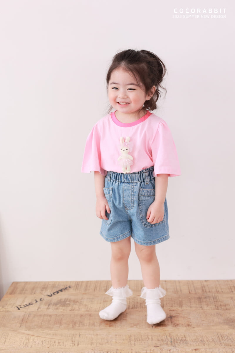 Coco Rabbit - Korean Children Fashion - #Kfashion4kids - Carrot Rabbit Doll Tee - 3