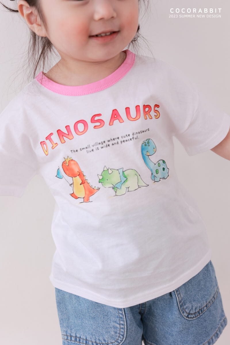 Coco Rabbit - Korean Children Fashion - #childofig - Dino Tee - 8