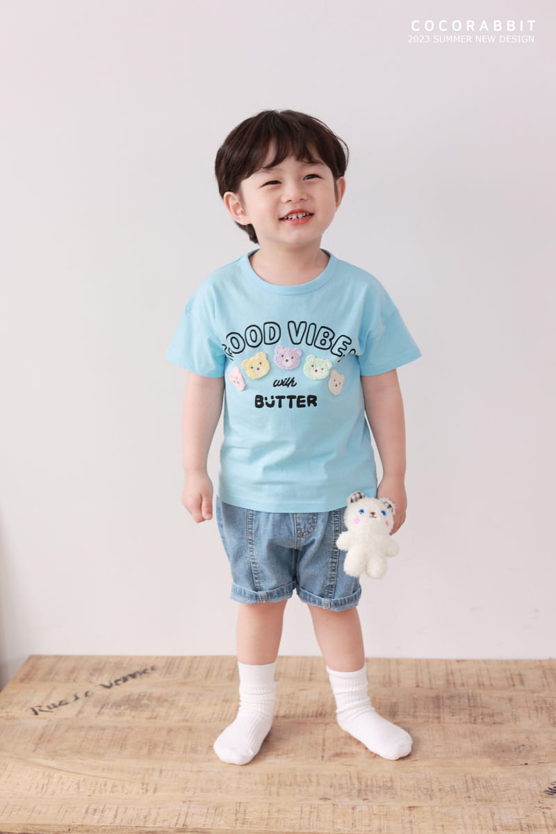 Coco Rabbit - Korean Children Fashion - #childofig - Bear Slit Jenas - 2