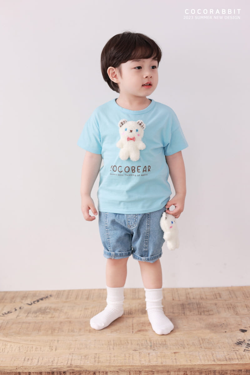 Coco Rabbit - Korean Children Fashion - #childofig - Bear Doll Tee