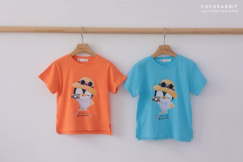 Coco Rabbit - Korean Children Fashion - #childofig - Penguin Slit Tee - 9