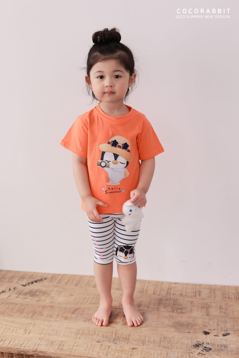 Coco Rabbit - Korean Children Fashion - #childofig - Penguin Leggings - 8