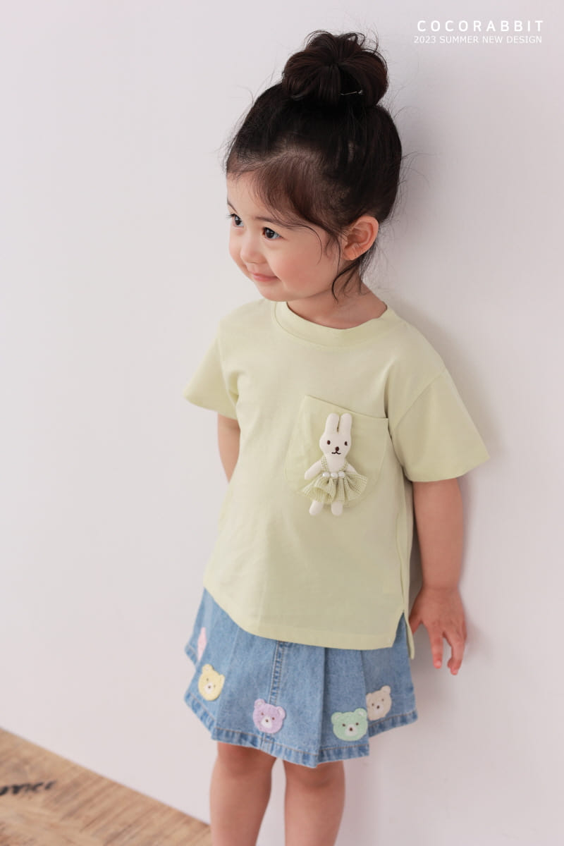 Coco Rabbit - Korean Children Fashion - #childofig - Ju Rabbit Tee - 12