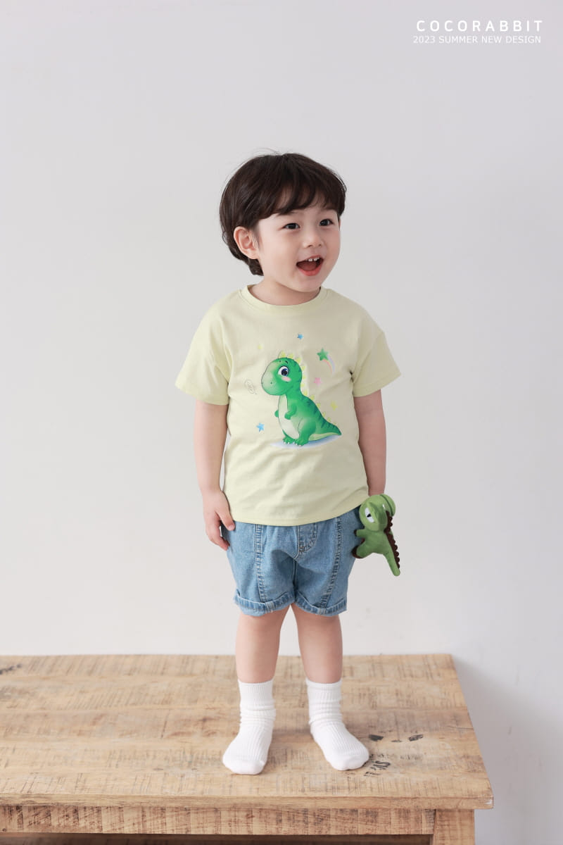 Coco Rabbit - Korean Children Fashion - #childofig - Star Dino Tee - 8