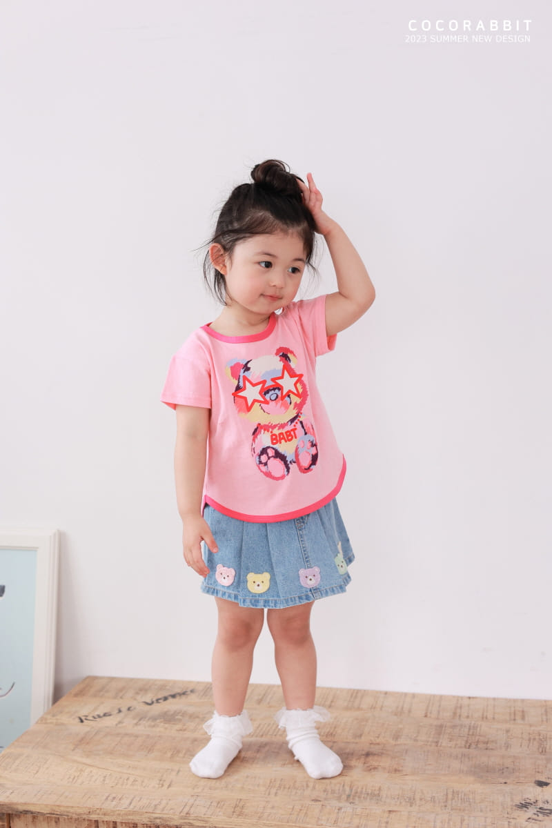 Coco Rabbit - Korean Children Fashion - #childofig - Star Bear TEe - 7