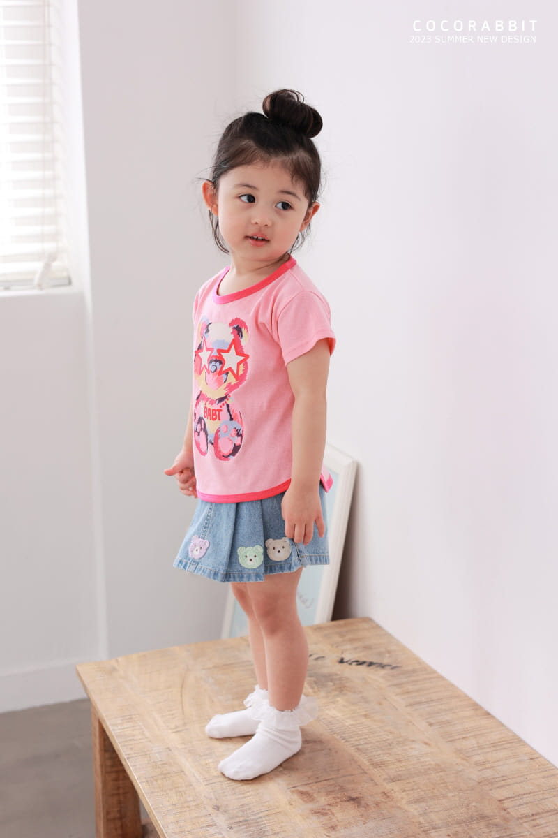 Coco Rabbit - Korean Children Fashion - #childofig - Star Bear TEe - 8