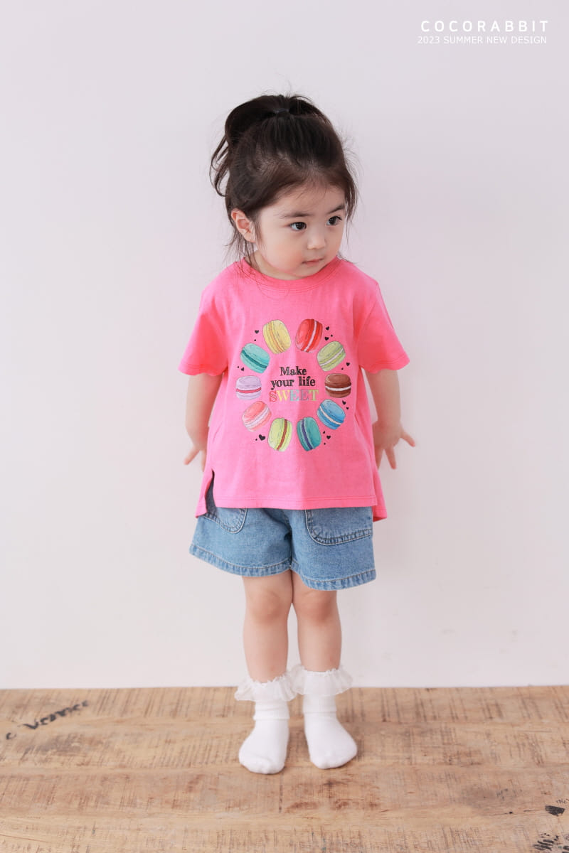 Coco Rabbit - Korean Children Fashion - #childofig - Macaroon Tee - 2