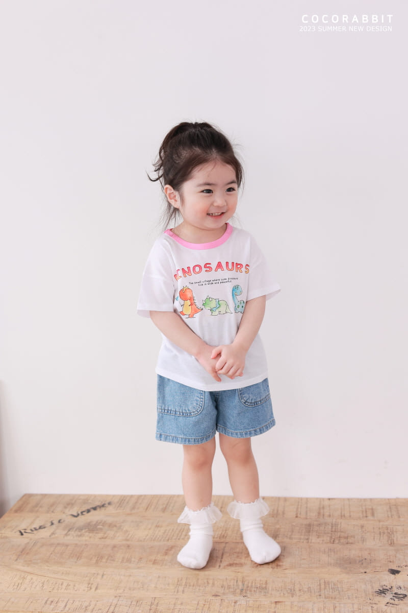 Coco Rabbit - Korean Children Fashion - #childrensboutique - Dino Tee - 9