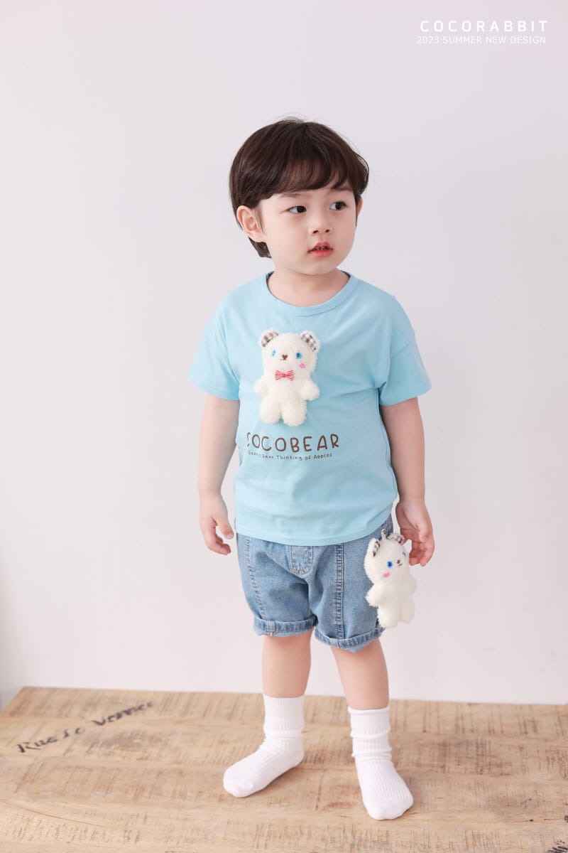 Coco Rabbit - Korean Children Fashion - #childrensboutique - Bear Doll Tee - 2