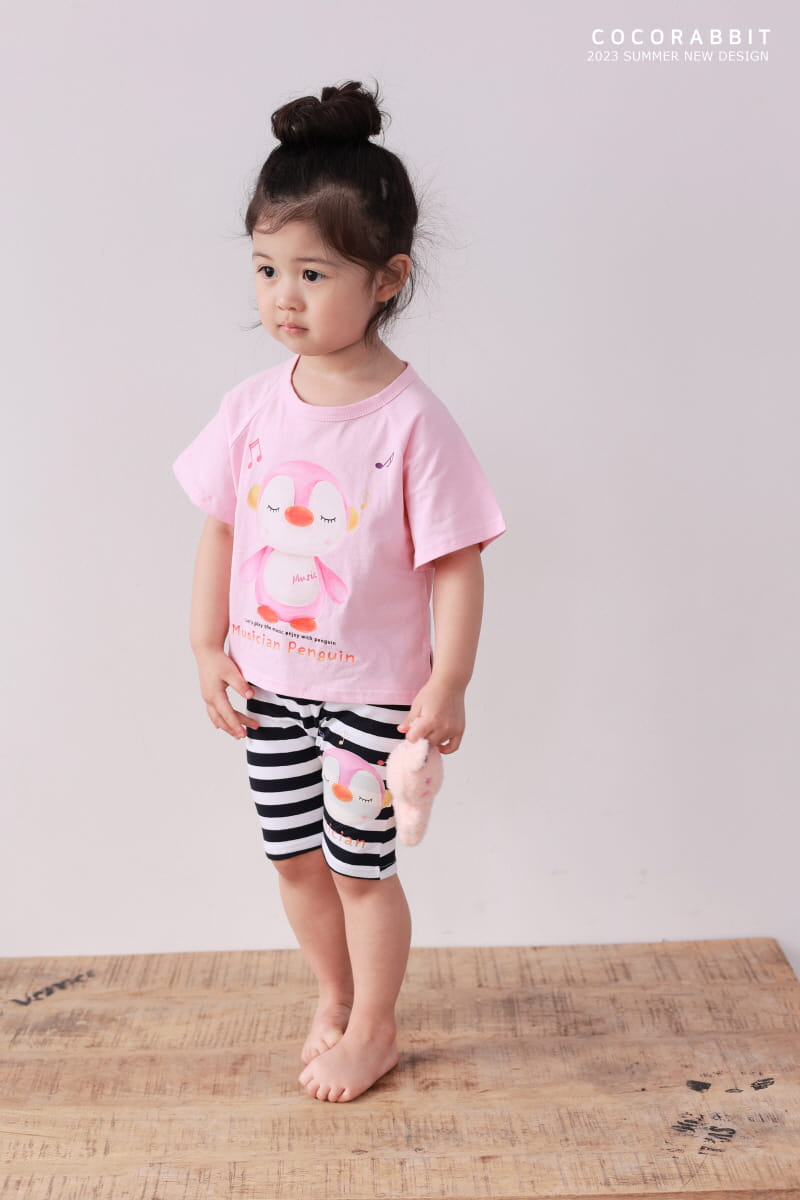 Coco Rabbit - Korean Children Fashion - #childrensboutique - Music Penguin Tee - 7
