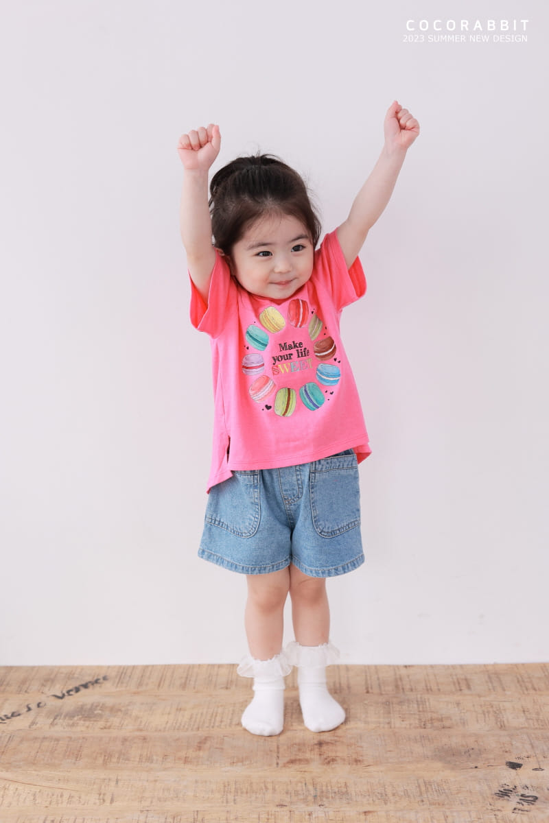 Coco Rabbit - Korean Children Fashion - #childofig - Macaroon Tee - 4