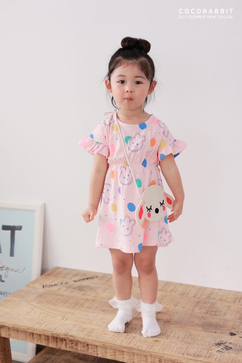 Coco Rabbit - Korean Children Fashion - #childrensboutique - Dot Rabbit One-piece - 2