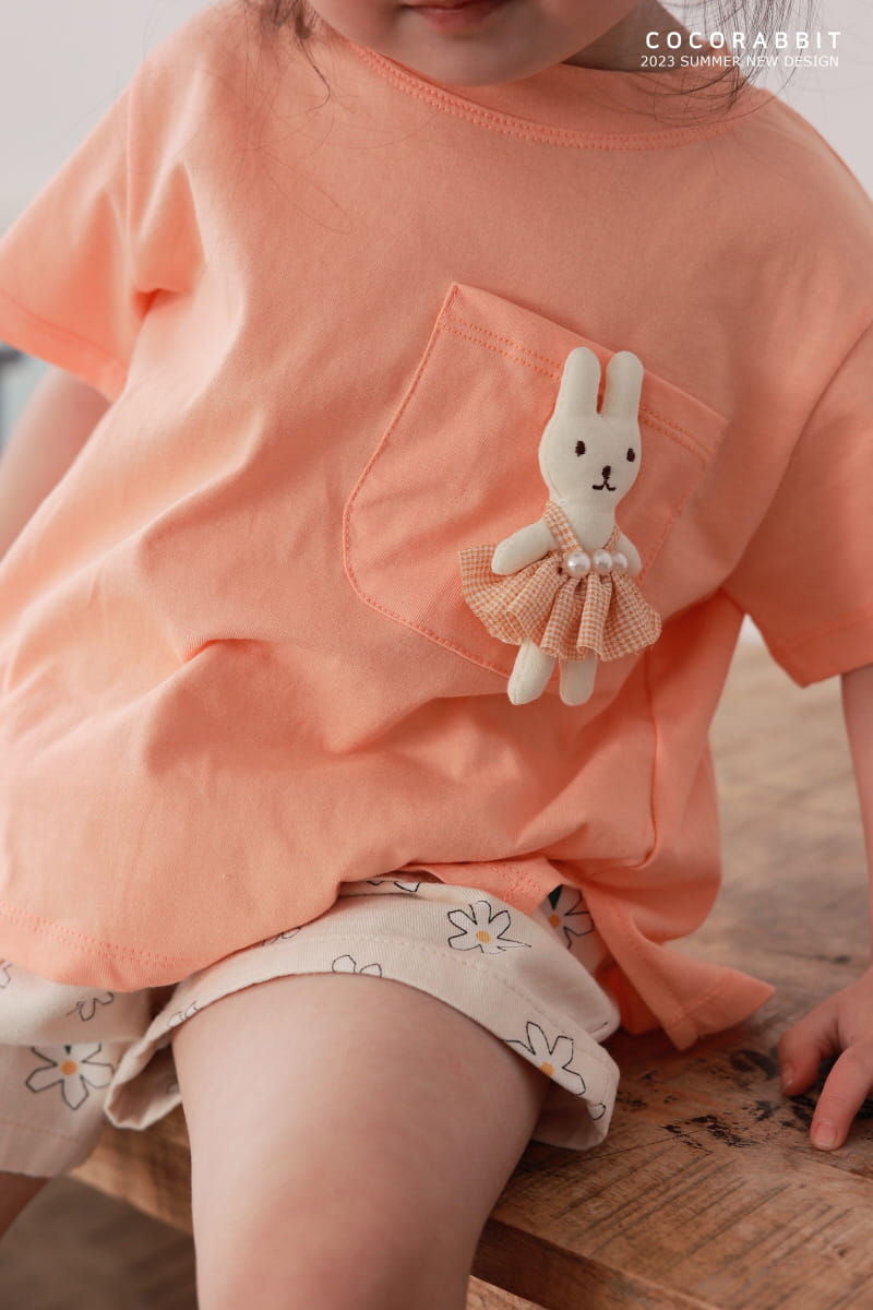 Coco Rabbit - Korean Children Fashion - #designkidswear - Flower Pocket Pants - 9