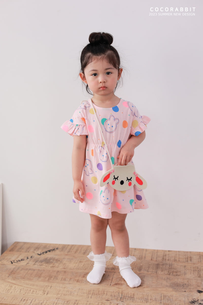 Coco Rabbit - Korean Children Fashion - #designkidswear - Dot Rabbit One-piece - 3
