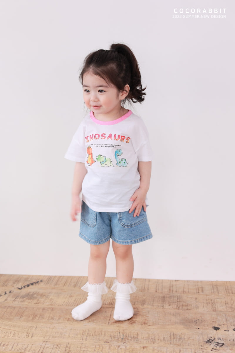 Coco Rabbit - Korean Children Fashion - #discoveringself - Dino Tee - 11