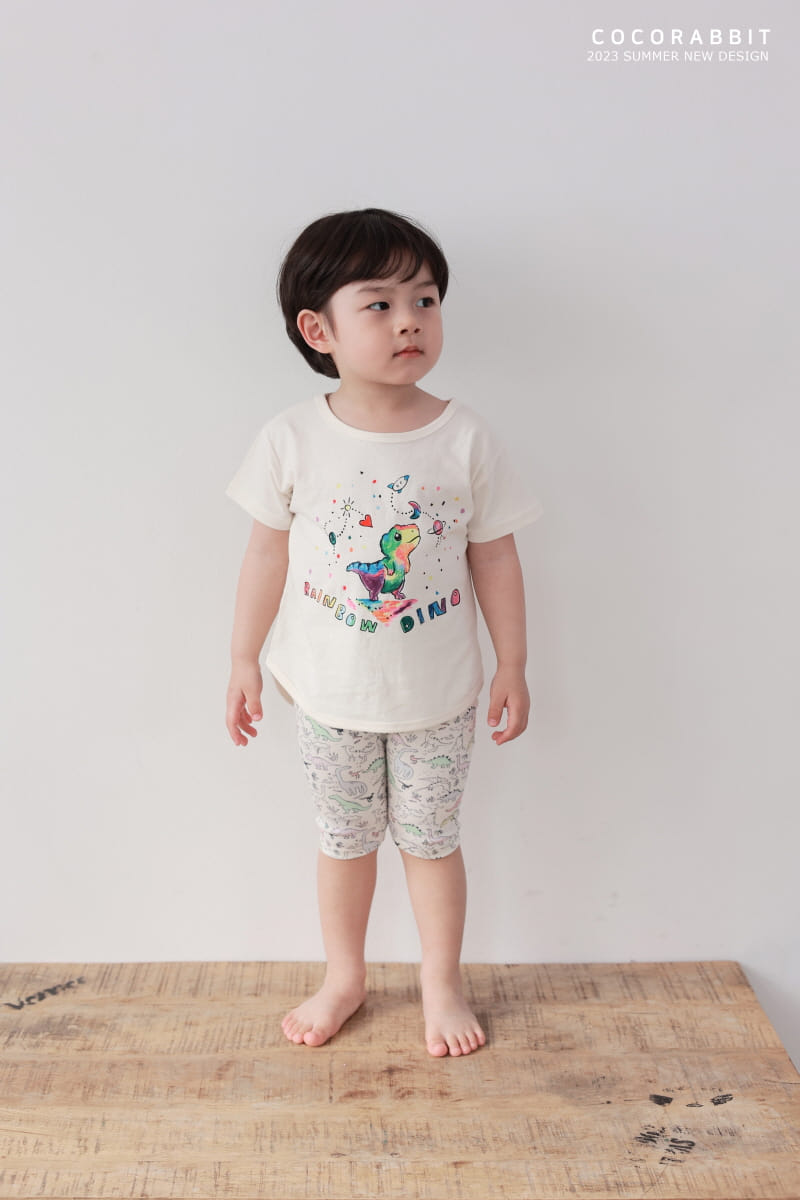 Coco Rabbit - Korean Children Fashion - #discoveringself - Dino Leggings