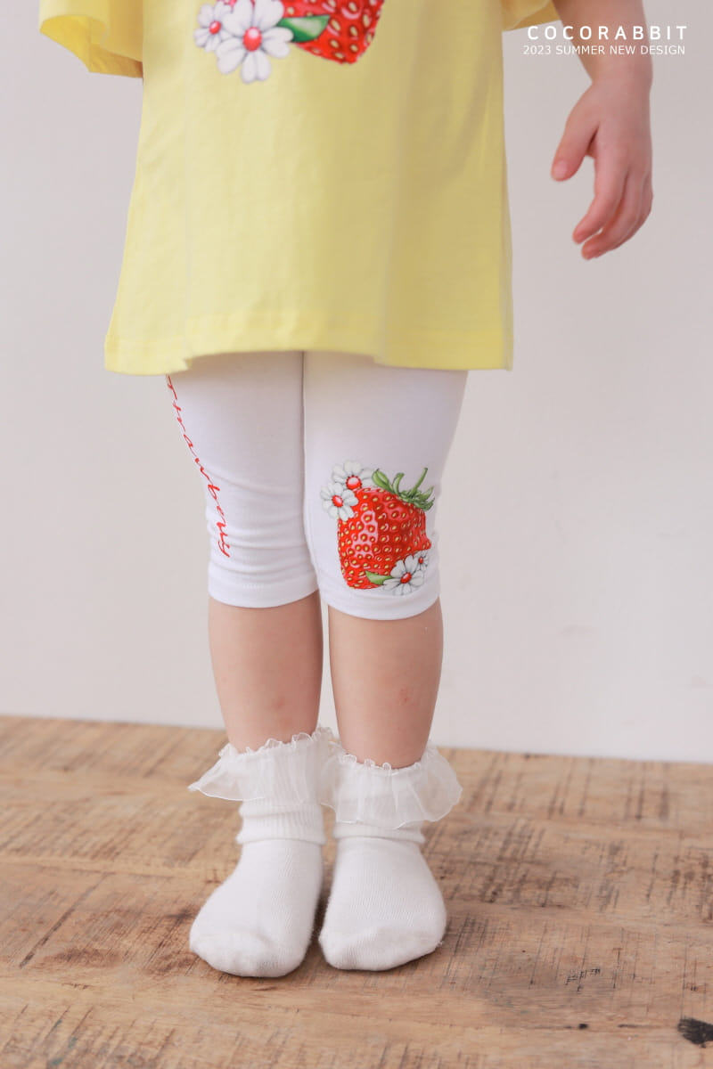 Coco Rabbit - Korean Children Fashion - #discoveringself - Strawberry Tee - 2