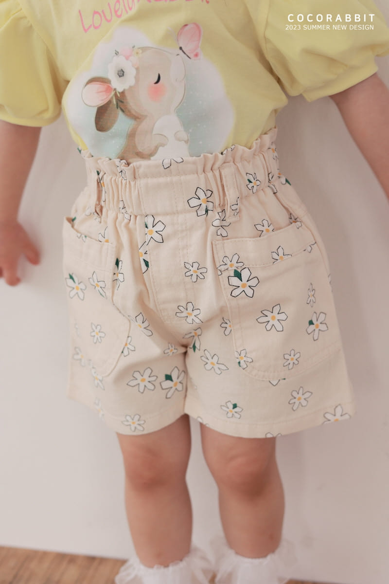 Coco Rabbit - Korean Children Fashion - #fashionkids - Flower Pocket Pants - 11