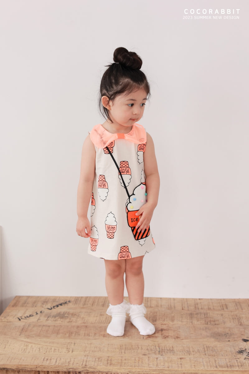 Coco Rabbit - Korean Children Fashion - #fashionkids - Ice Cream One-piece