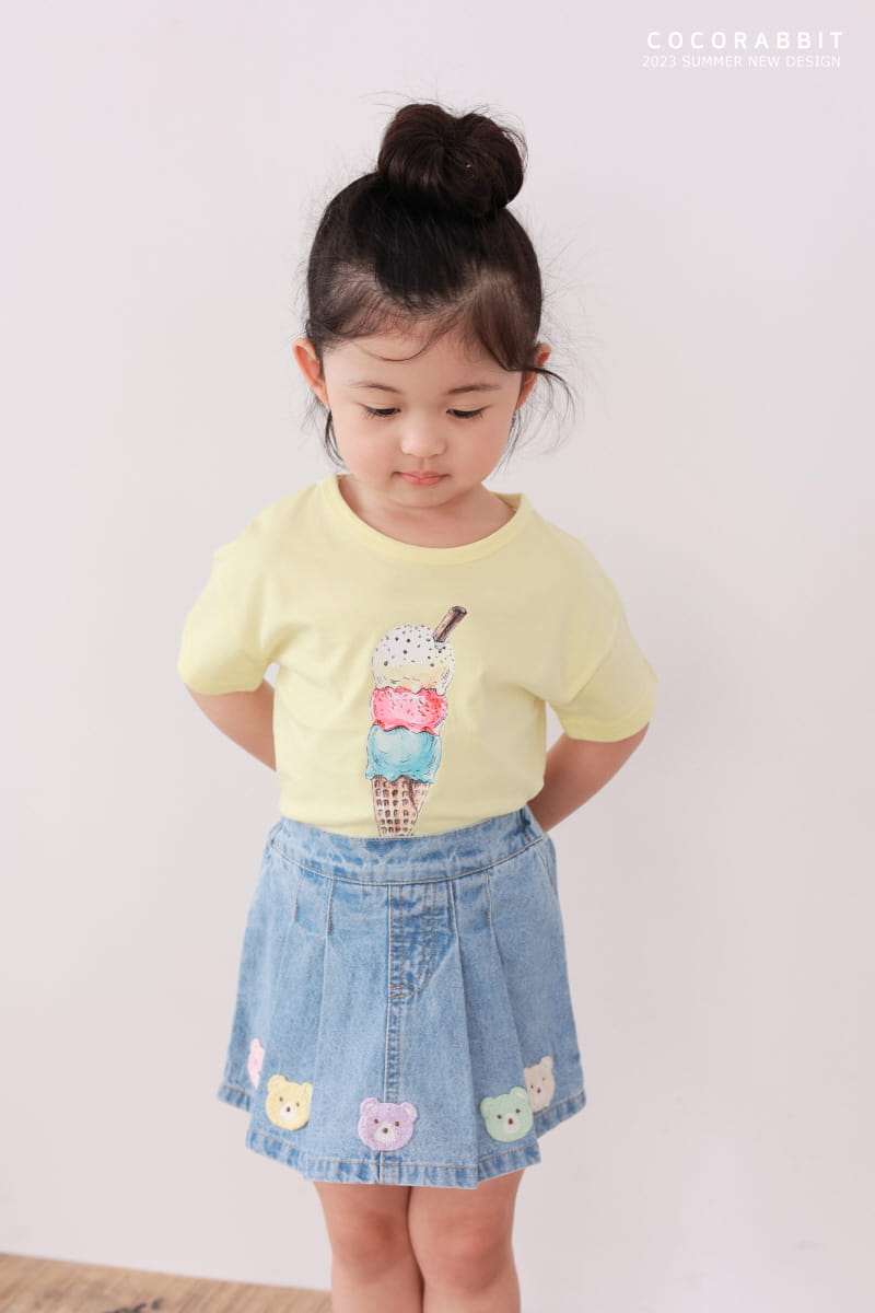 Coco Rabbit - Korean Children Fashion - #kidsshorts - 3 Corn Tee - 2