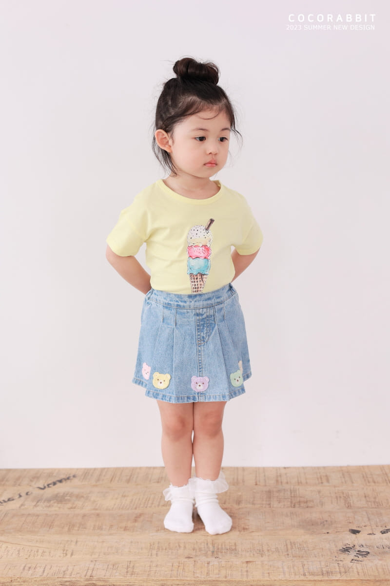 Coco Rabbit - Korean Children Fashion - #kidsstore - 3 Corn Tee - 3