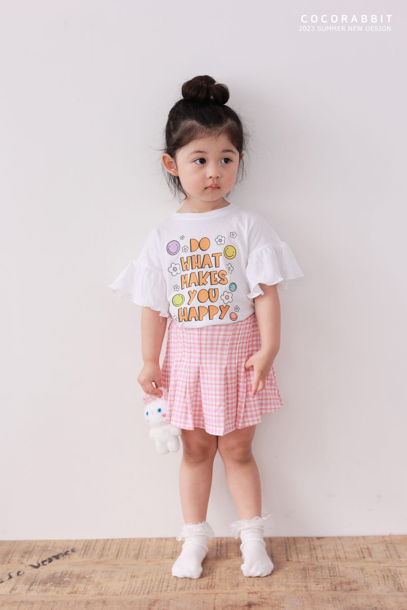 Coco Rabbit - Korean Children Fashion - #kidsstore - Happy Frill Tee - 2