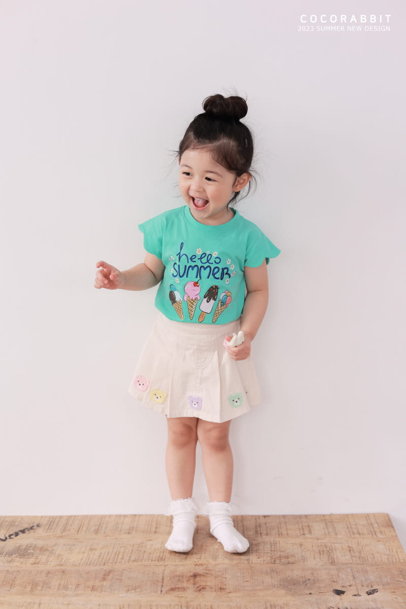 Coco Rabbit - Korean Children Fashion - #kidsstore - Summer Ice Cream Tee - 2