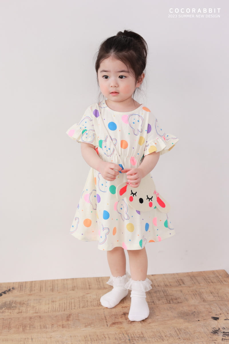 Coco Rabbit - Korean Children Fashion - #kidzfashiontrend - Dot Rabbit One-piece - 8