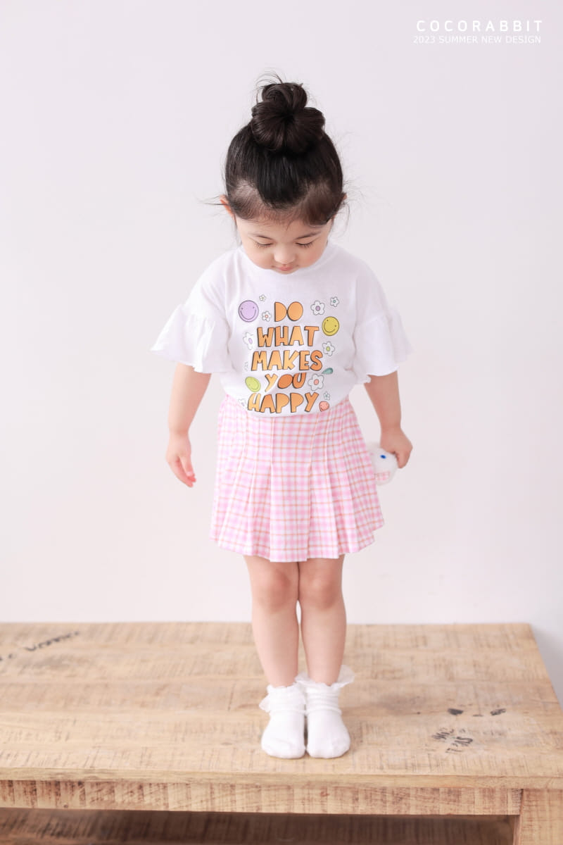 Coco Rabbit - Korean Children Fashion - #littlefashionista - Happy Frill Tee - 5