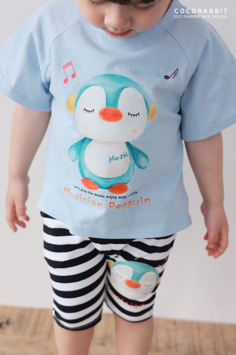 Coco Rabbit - Korean Children Fashion - #littlefashionista - Music Penguin Tee
