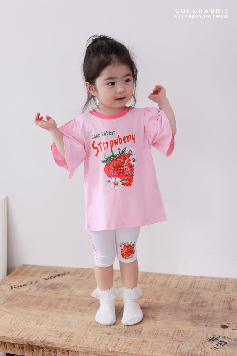 Coco Rabbit - Korean Children Fashion - #littlefashionista - Strawberry Tee - 8