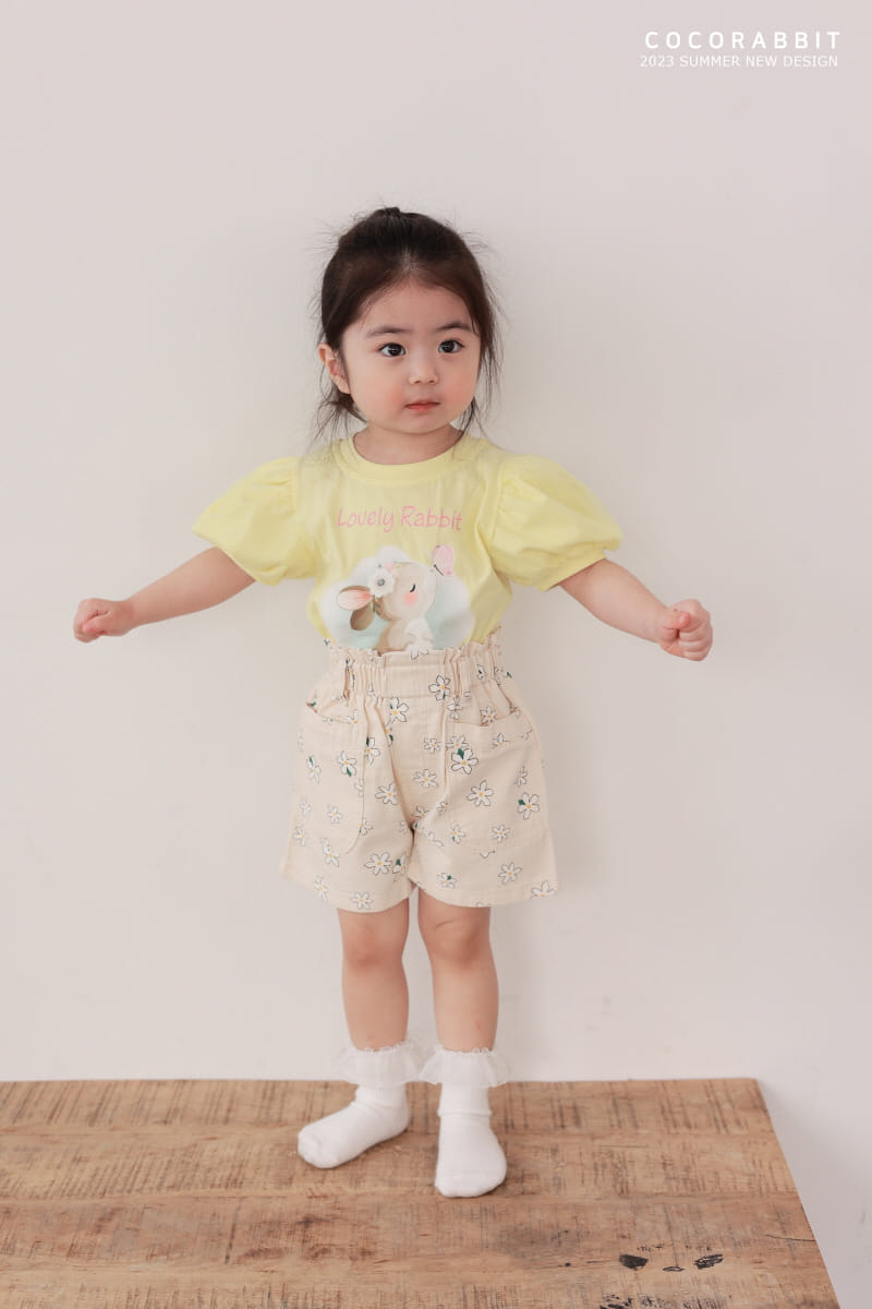 Coco Rabbit - Korean Children Fashion - #magicofchildhood - Rabbit Puff Sha Tee