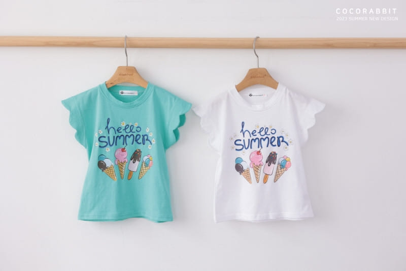 Coco Rabbit - Korean Children Fashion - #magicofchildhood - Summer Ice Cream Tee - 6