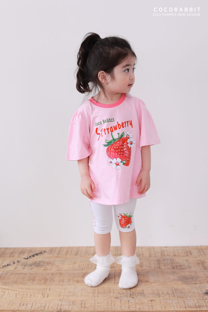 Coco Rabbit - Korean Children Fashion - #magicofchildhood - Strawberry Tee - 9