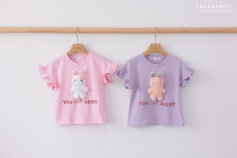 Coco Rabbit - Korean Children Fashion - #minifashionista - Rabbit Doll Tee