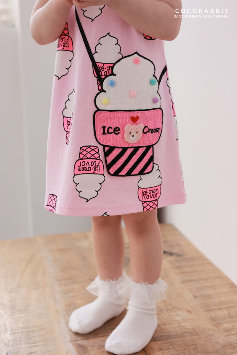 Coco Rabbit - Korean Children Fashion - #minifashionista - Ice Cream One-piece - 8