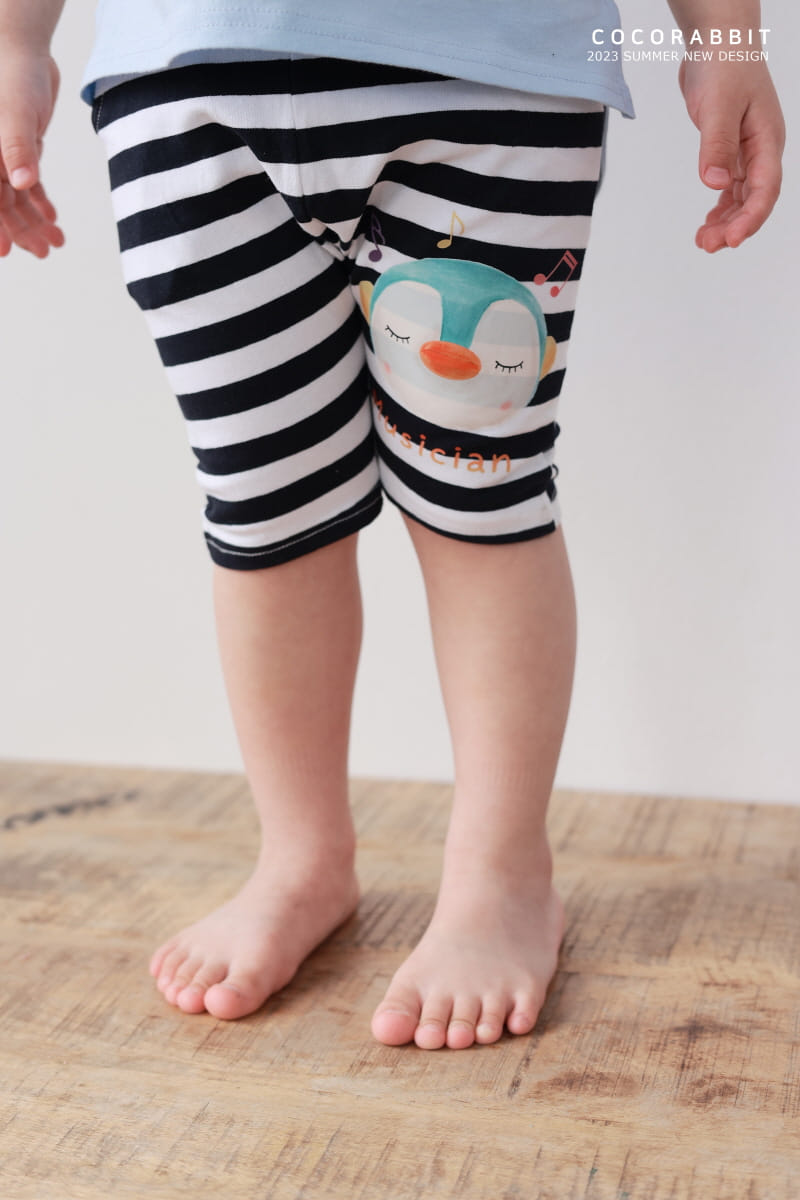 Coco Rabbit - Korean Children Fashion - #minifashionista - Stripes Penguin Pants - 5
