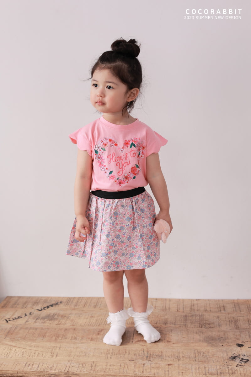 Coco Rabbit - Korean Children Fashion - #prettylittlegirls - Flower Skirt - 2