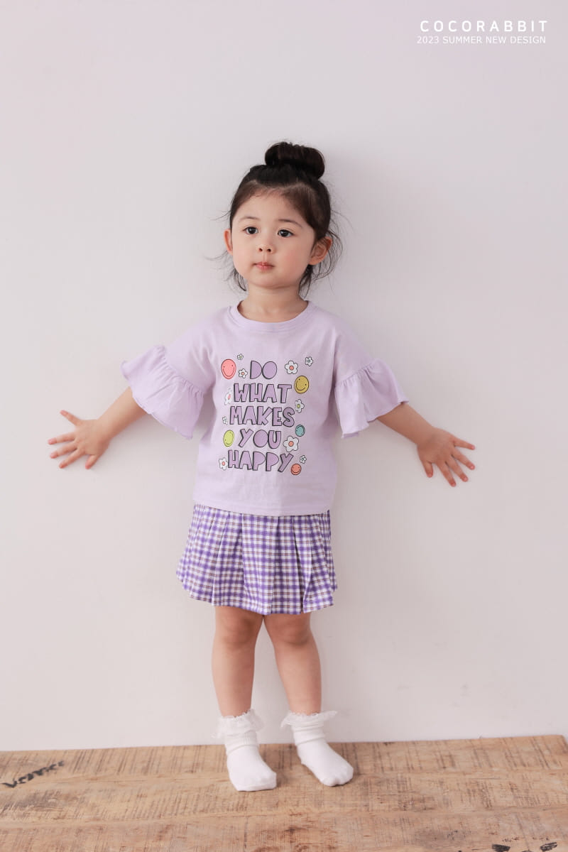 Coco Rabbit - Korean Children Fashion - #prettylittlegirls - Happy Frill Tee - 8