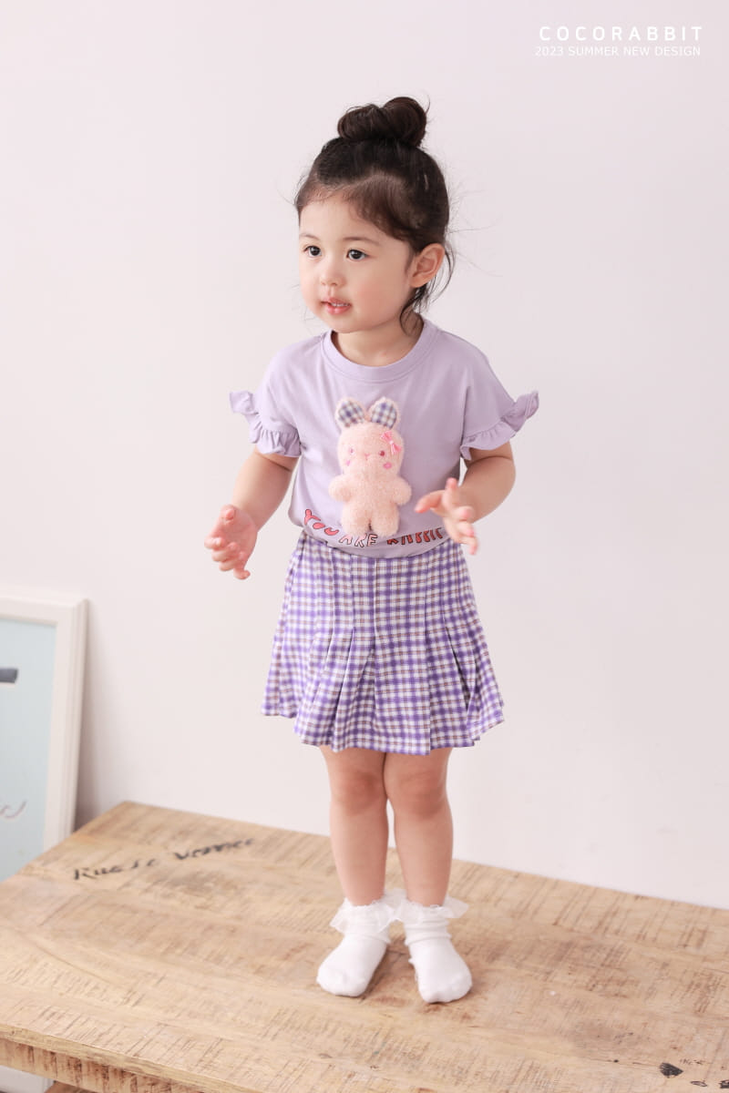 Coco Rabbit - Korean Children Fashion - #prettylittlegirls - Rabbit Doll Tee - 2