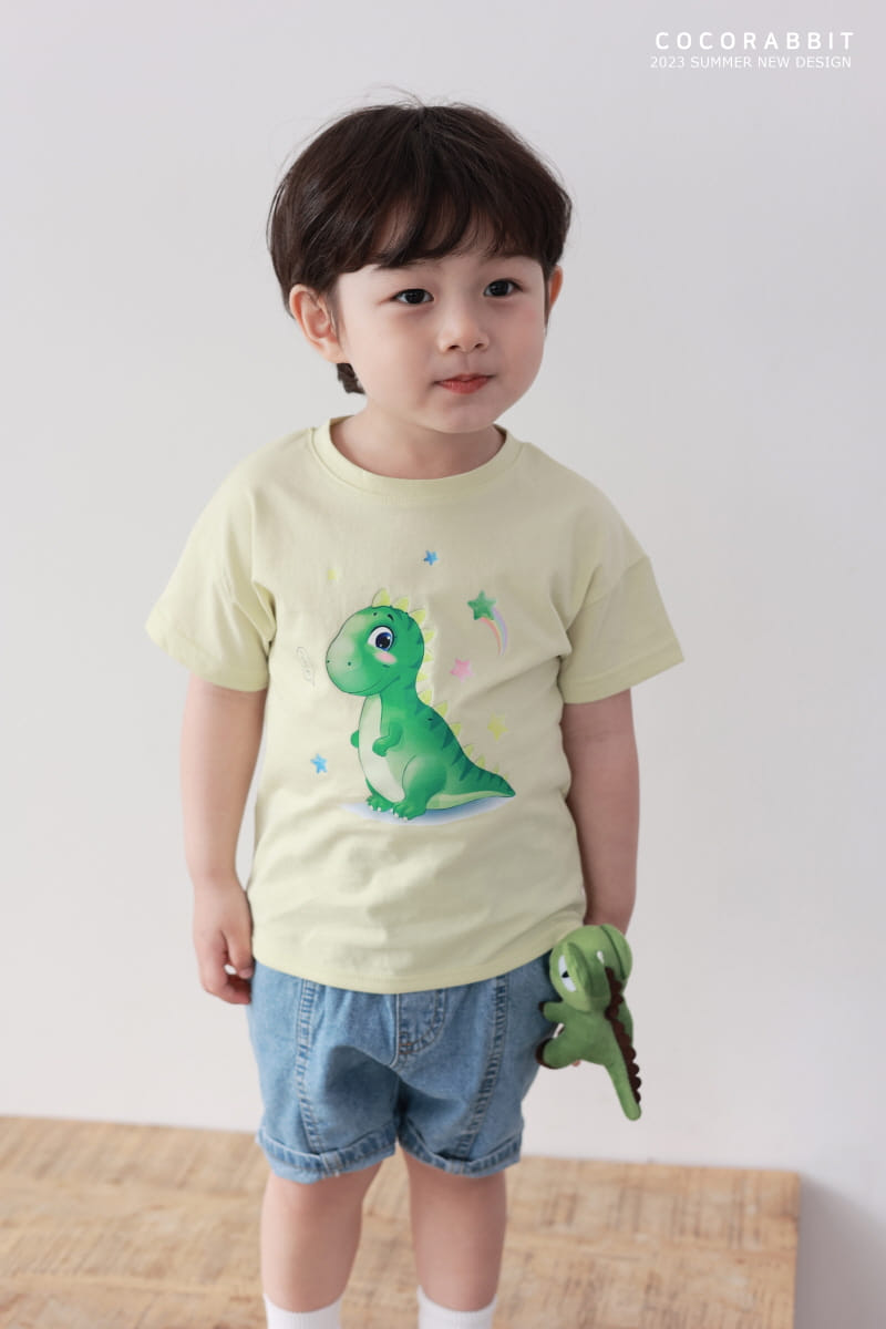 Coco Rabbit - Korean Children Fashion - #prettylittlegirls - Star Dino Tee - 7