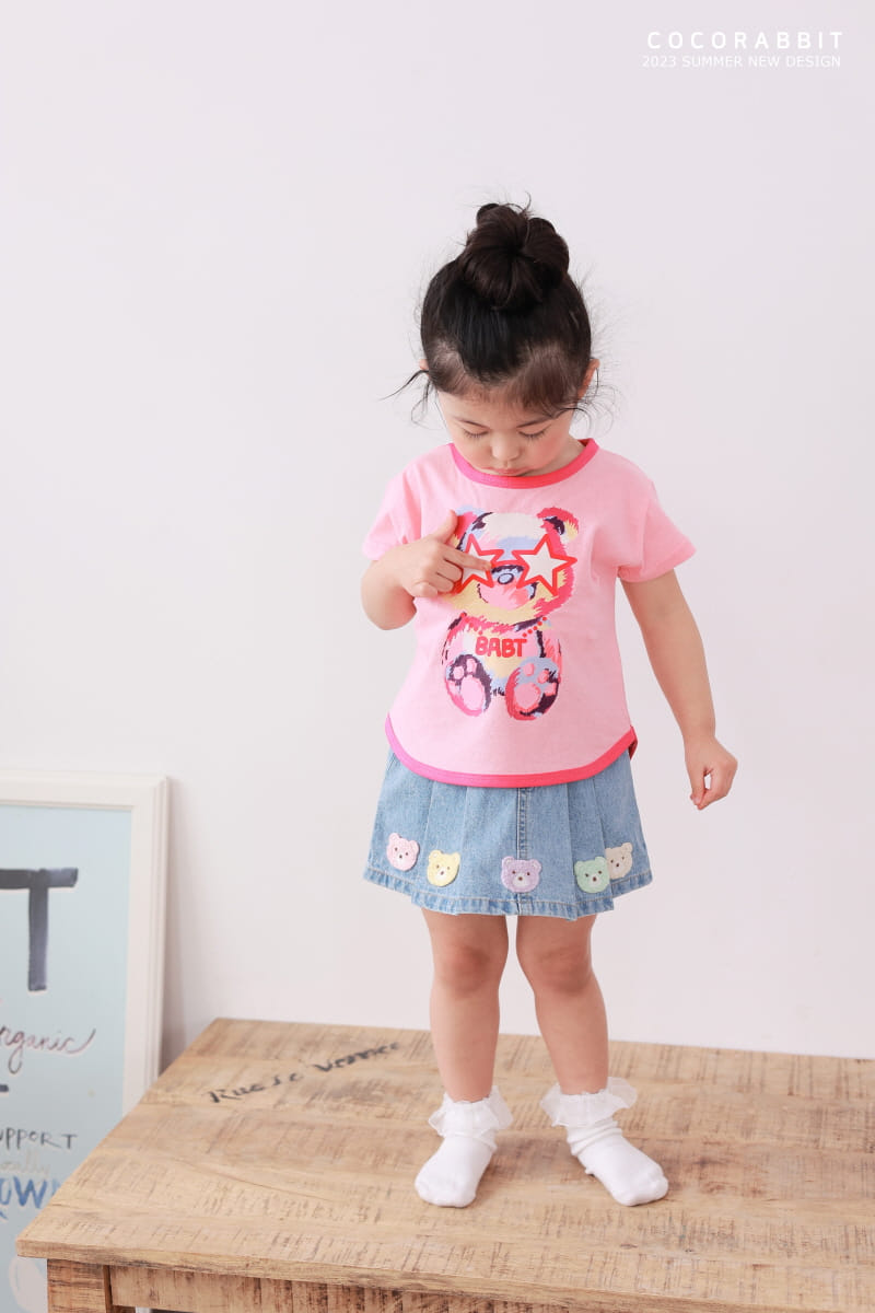 Coco Rabbit - Korean Children Fashion - #prettylittlegirls - Star Bear TEe - 6